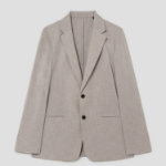 Theory Men Perform Suit Clinton Jacket - Earl Grey Melange