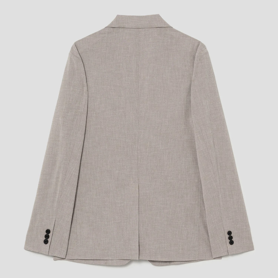 Theory Men Perform Suit Clinton Jacket - Earl Grey Melange