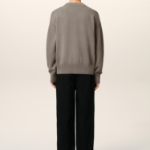 ami Ami Embroidered Cardigan – Ash