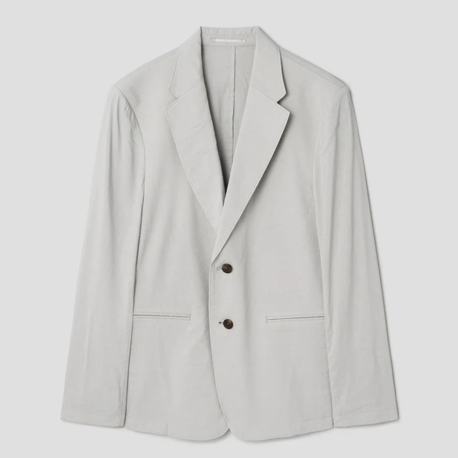 Theory Men Good Crunch Clinton Jacket - Light Greenstone