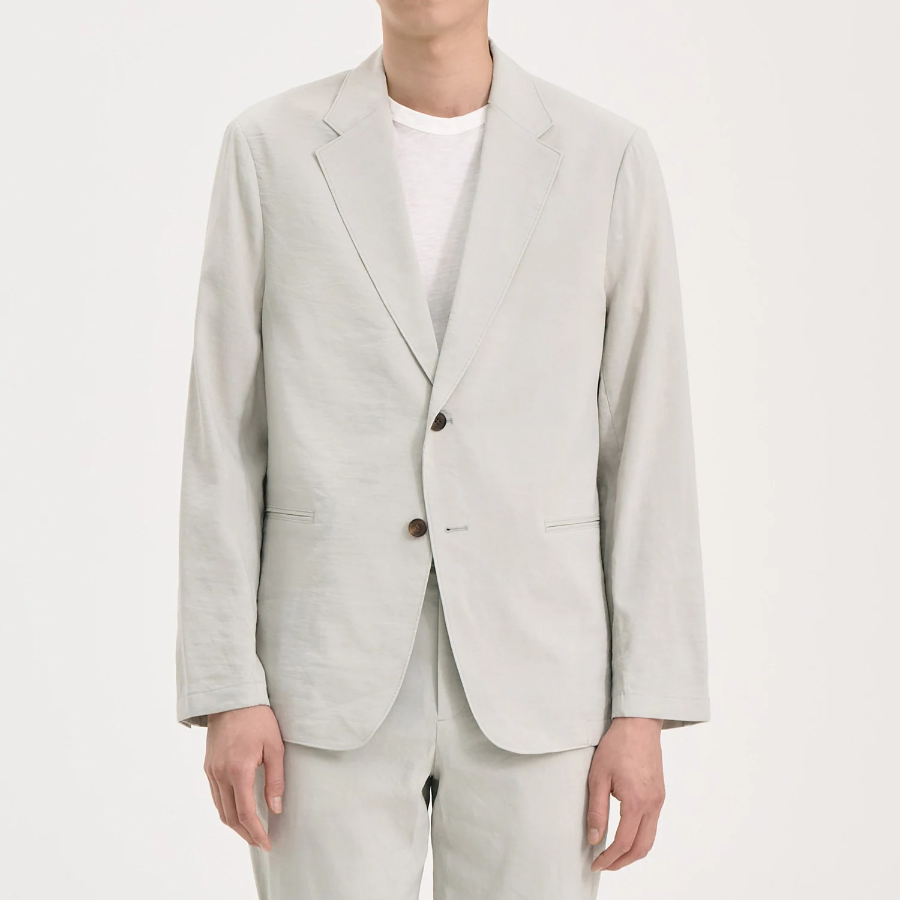 Theory Men Good Crunch Clinton Jacket - Light Greenstone