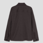 Theory Men Good Crunch Overshirt Jacket - Dark Mocha