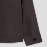 Theory Men Good Crunch Overshirt Jacket - Dark Mocha