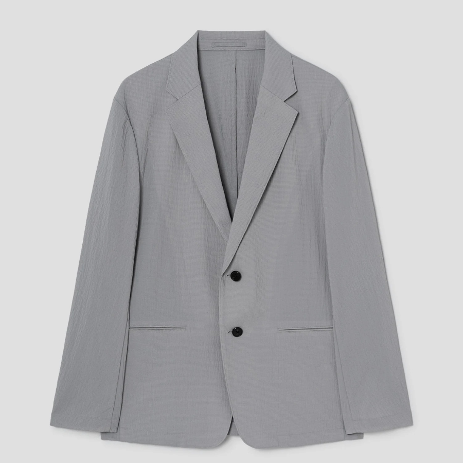 Theory Men Kelso Clinton Jacket - Dark Vapor