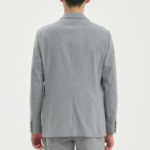 Theory Men Perform Suit Clinton Jacket - Medium Grey Melange