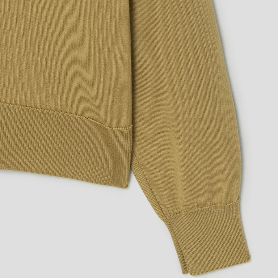 ami Off White Adc Polo Cardigan – Havana