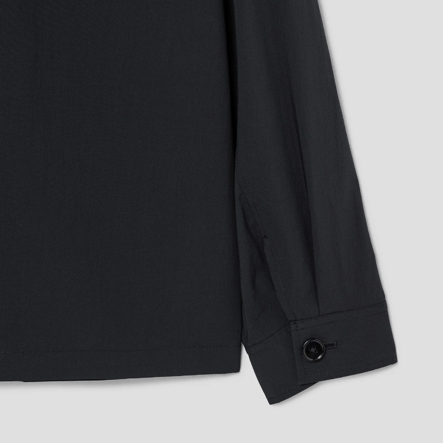 Theory Men Perform Poplin Chore Jacket - Black