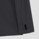 Theory Men Perform Poplin Clinton Jacket - Dark Grey