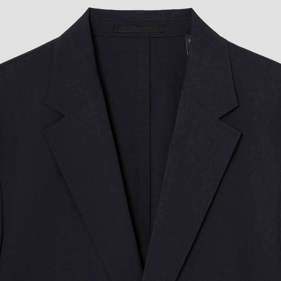 Theory Men Perform Poplin Clinton Jacket - Black