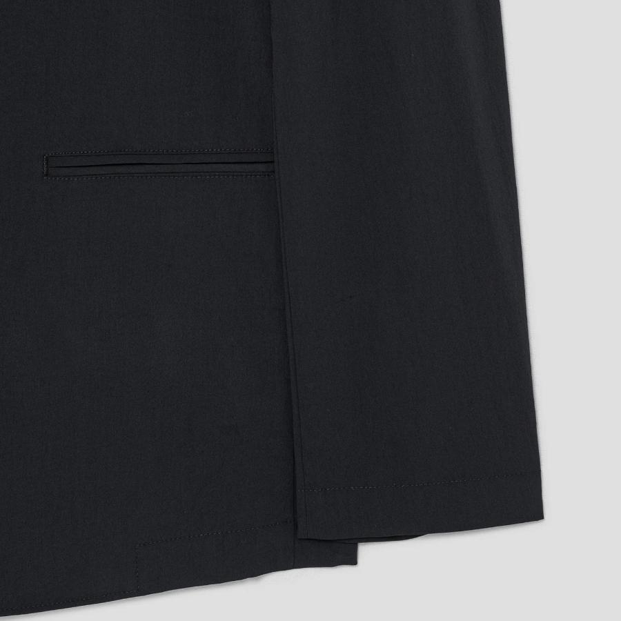 Theory Men Perform Poplin Clinton Jacket - Black