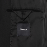 Theory Men Motion Wool Boxy Blazer Jacket - Black