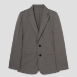 Theory Men Motion Wool Clinton Jacket - Walnut Melange