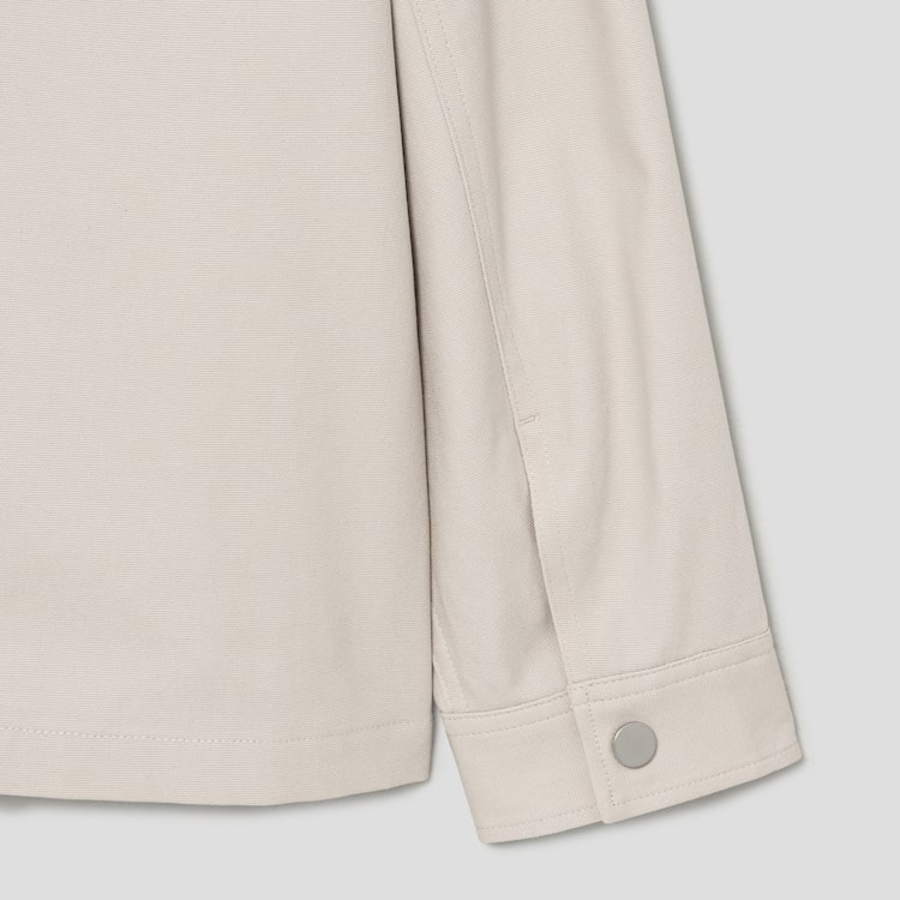 Theory Men Canvas Stretch Utility Coat - Sand