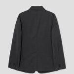 Theory Men Motion Wool Clinton Jacket - Charcoal Melange