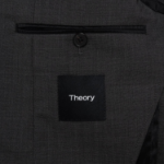 Theory Men Motion Wool Clinton Jacket - Charcoal Melange