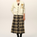 ami Gold Adc Cardigan – Off-White