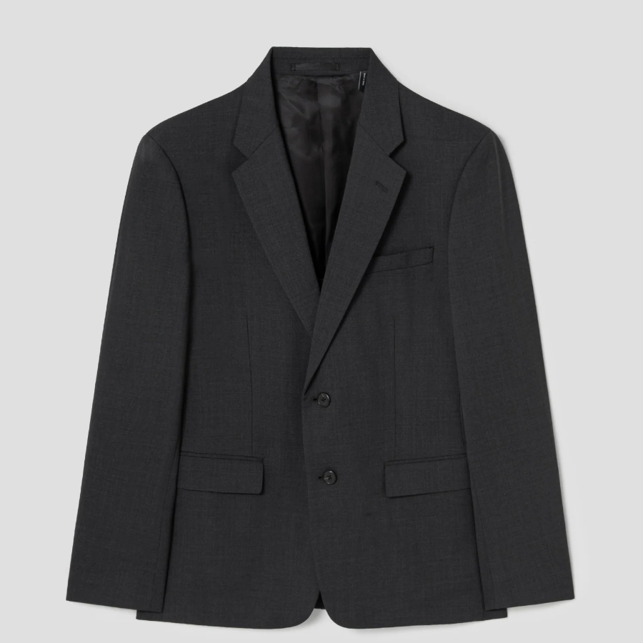 Theory Men New Tailor Zion Suit Jacket - Dark Charcoal
