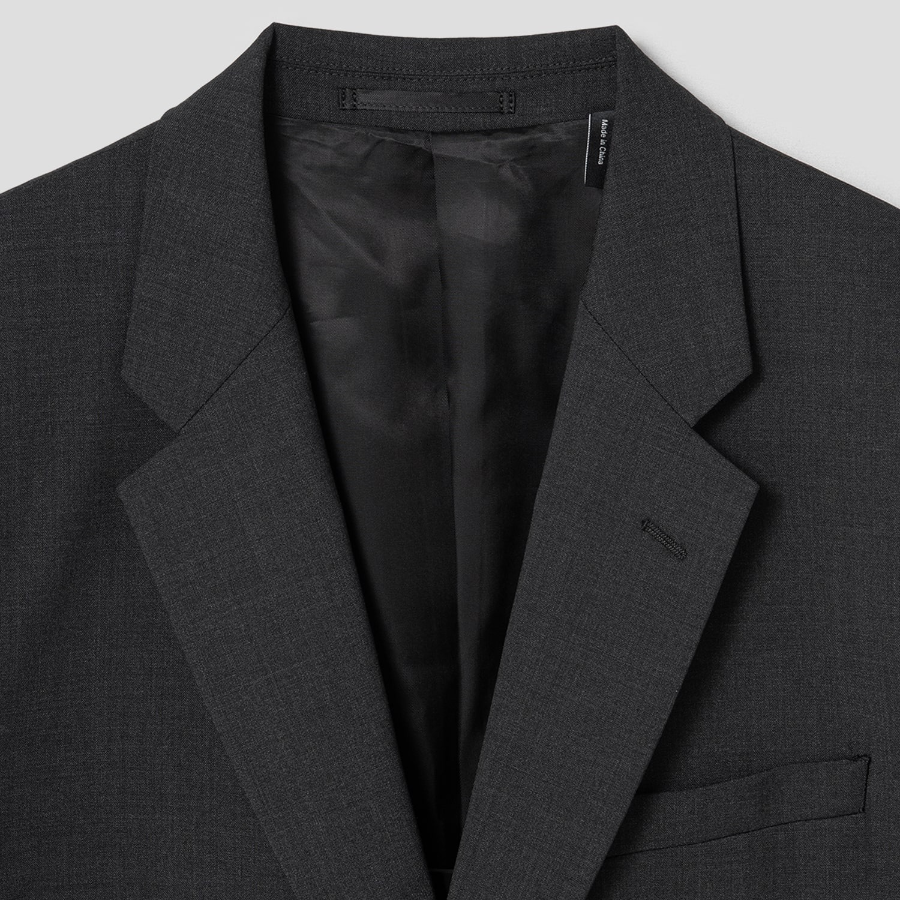 Theory Men New Tailor Zion Suit Jacket - Dark Charcoal