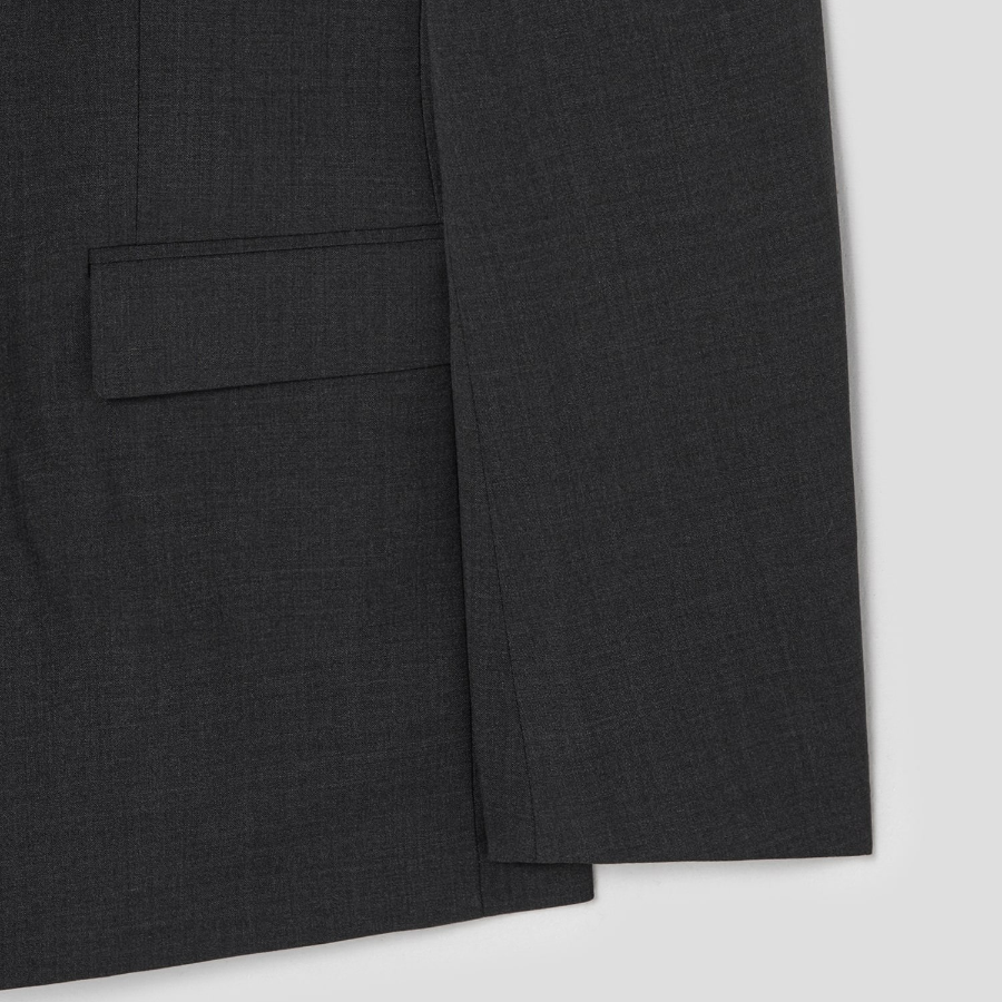 Theory Men New Tailor Zion Suit Jacket - Dark Charcoal