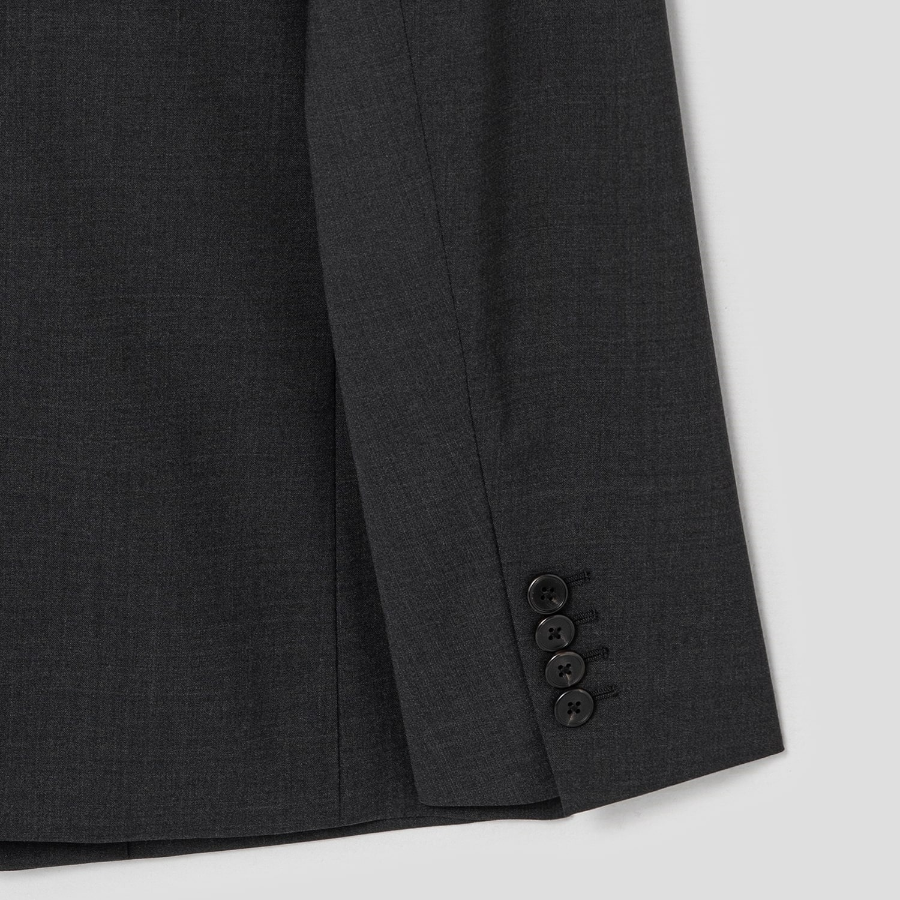 Theory Men New Tailor Zion Suit Jacket - Dark Charcoal