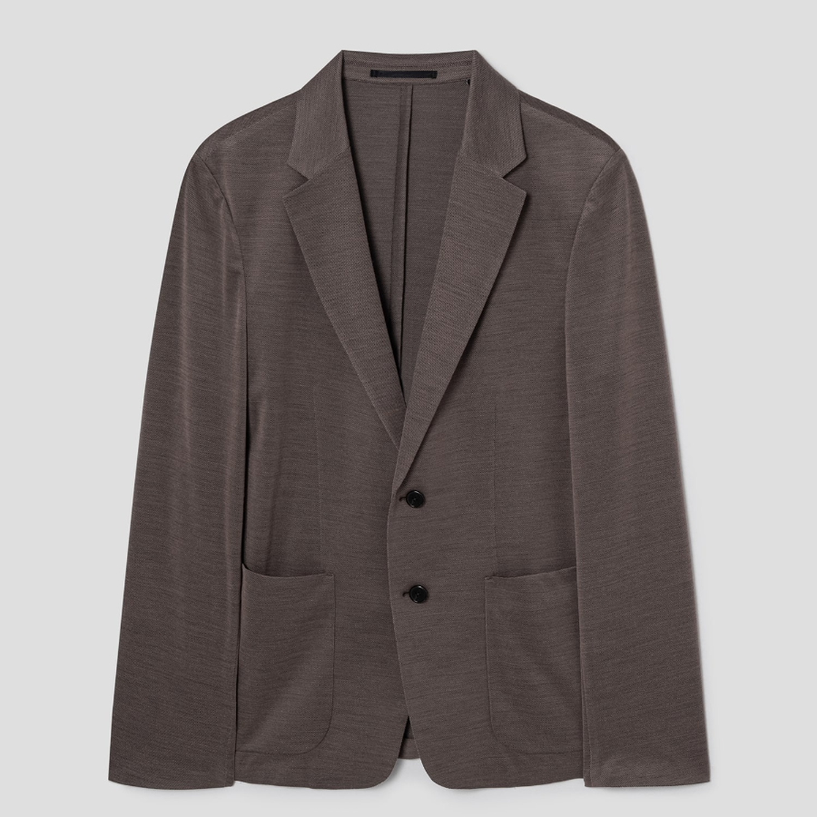 Theory Men Utila Clinton Jacket - Walnut Melange