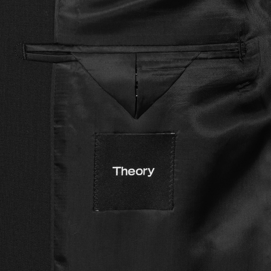 Theory Men New Tailor Boxy Blazer Jacket - Deep Black