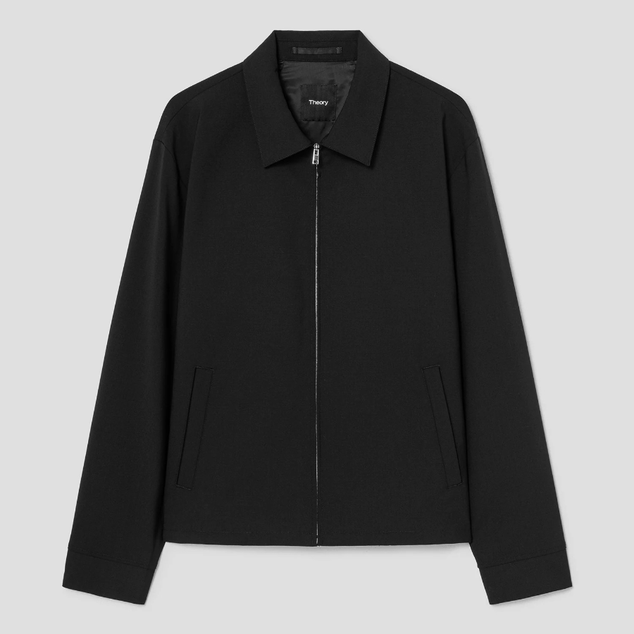 Theory Men New Tailor Hazelton Jacket - Deep Black