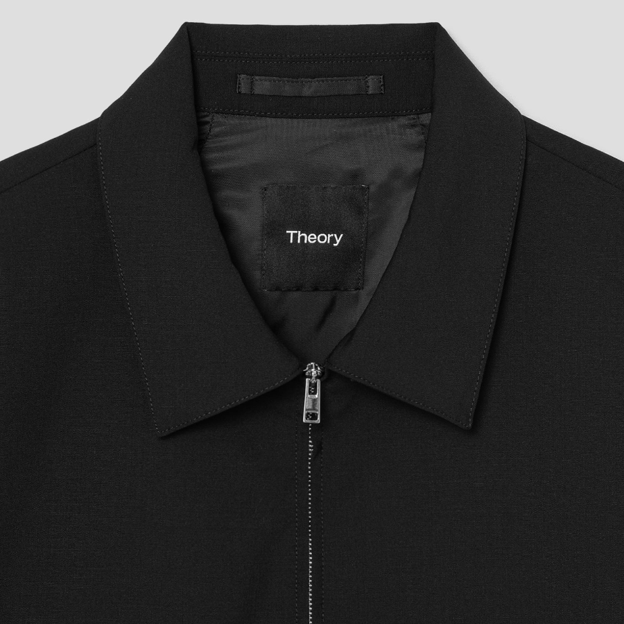 Theory Men New Tailor Hazelton Jacket - Deep Black