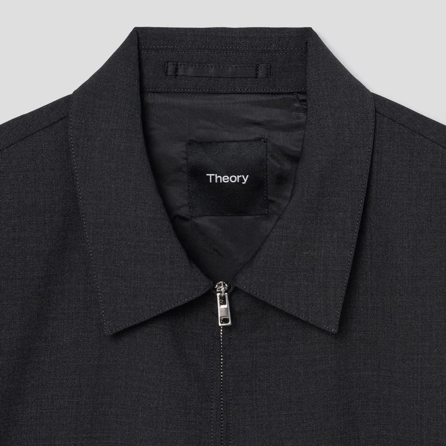 Theory Men New Tailor Hazelton Jacket - Dark Charcoal