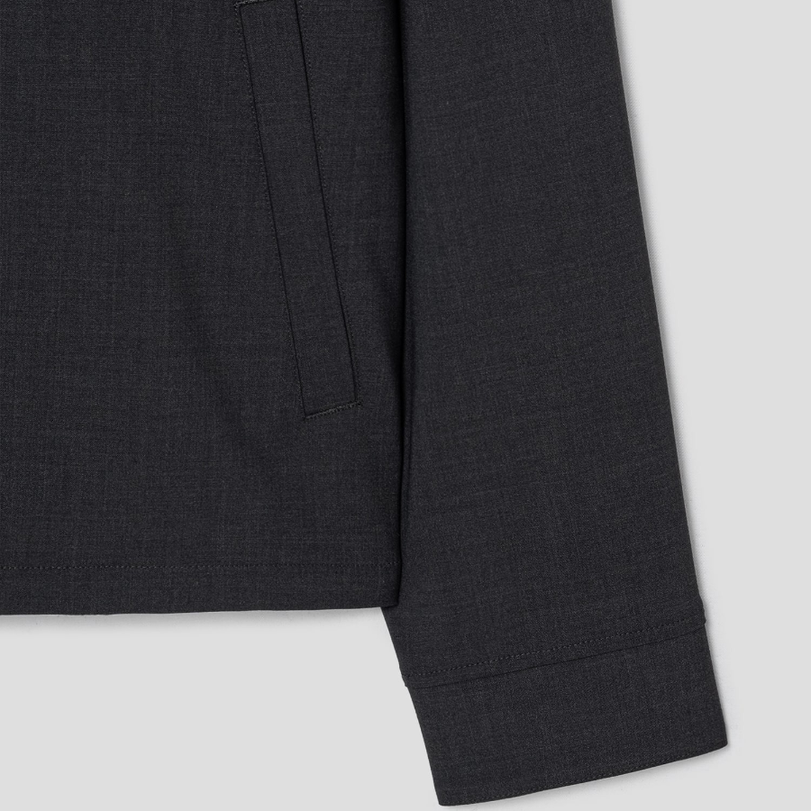 Theory Men New Tailor Hazelton Jacket - Dark Charcoal
