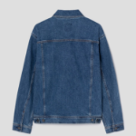 Theory Men Beryl Denim City Trucker Jacket - Mid Blue