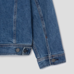 Theory Men Beryl Denim City Trucker Jacket - Mid Blue