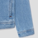 Theory Men Beryl Denim City Trucker Jacket - Super Light Wash