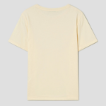 8 seconds Basic Round Neck Short Sleeve T-Shirt — Yellow