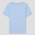 8 seconds Basic Round Neck Short Sleeve T-Shirt — Sky Blue