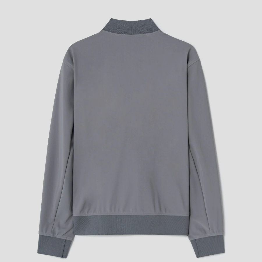 Theory Men Precision Ponte Murphy Jacket - Soft Grey