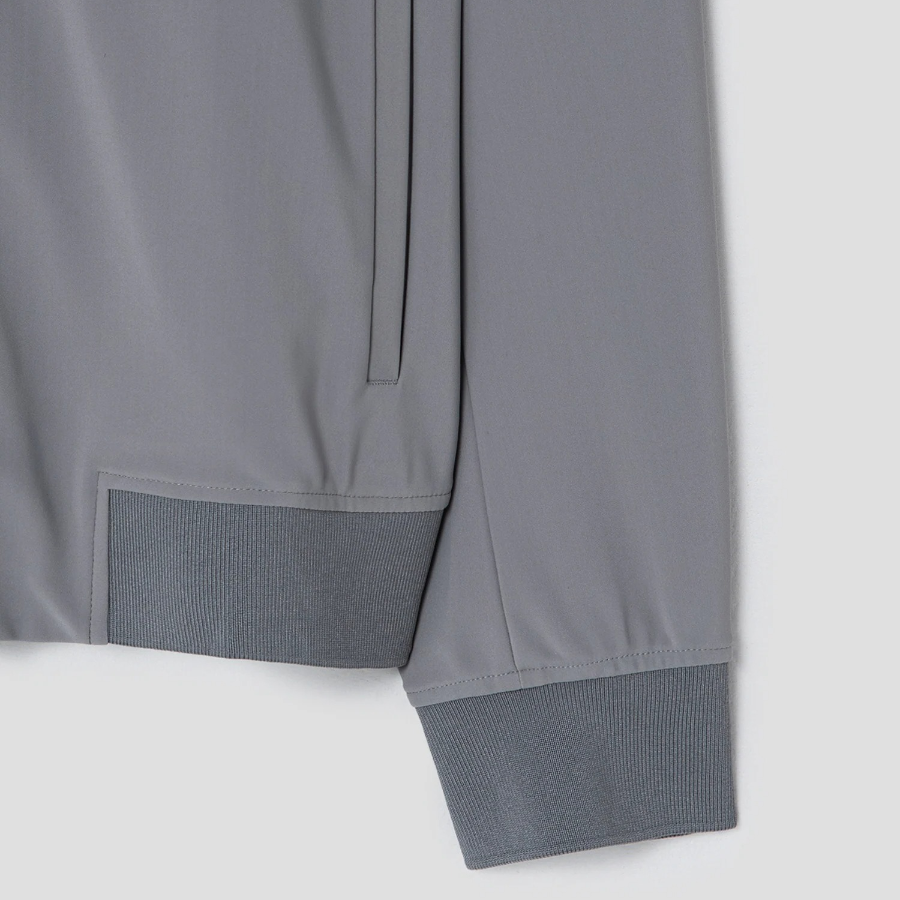 Theory Men Precision Ponte Murphy Jacket - Soft Grey