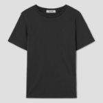 8 seconds Basic Round Neck Short Sleeve T-Shirt — Ash