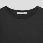 8 seconds Basic Round Neck Short Sleeve T-Shirt — Ash