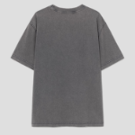 8 seconds Garment-Dyed Graphic Oversized Short Sleeve T-Shirt — Ash