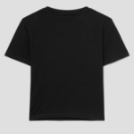 8 seconds Cropped Short Sleeve T-Shirt — Black