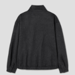 Theory Men New Divide Stand Collar Jacket - Dark Charcoal Melange