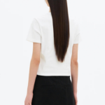 8 seconds Cropped Short Sleeve T-Shirt — White