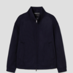 Theory Men New Divide Stand Collar Jacket - Baltic