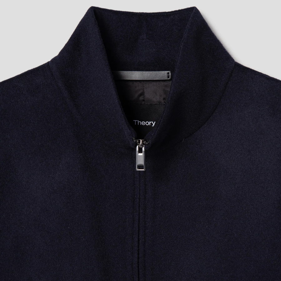 Theory Men New Divide Stand Collar Jacket - Baltic