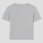 8 seconds Cropped Short Sleeve T-Shirt — Grey