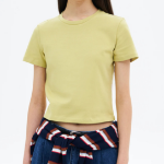 8 seconds Cropped Short Sleeve T-Shirt — Olive