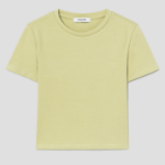 8 seconds Cropped Short Sleeve T-Shirt — Olive