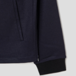 Theory Men Woodmere Stand Collar Quarter Zip Jacket - Baltic