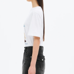 8 seconds Animal Graphic Short Sleeve T-Shirt — White